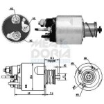 MEAT & DORIA Starteri magnetlüliti / solenoid 46169