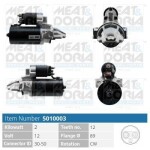 MEAT & DORIA Starter 12V 5010003