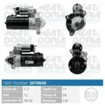 MEAT & DORIA Starter 12V 5010040