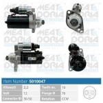 MEAT & DORIA Starter 12V 5010047