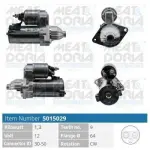 MEAT & DORIA Starter 12V 5015029