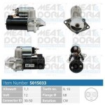 MEAT & DORIA Starter 12V 5015033