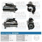 MEAT & DORIA Starter 12V 5015036