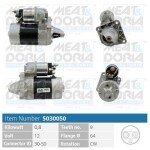 MEAT & DORIA Starter 12V 5030050