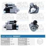 MEAT & DORIA Starter 12V 5035037