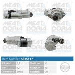 MEAT & DORIA Starter 12V 5035117