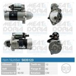 MEAT & DORIA Starter 12V 5035123