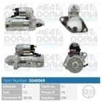 MEAT & DORIA Starter 12V 5040069