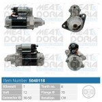 MEAT & DORIA Starter 12V 5040118