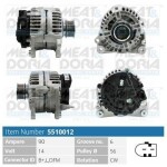MEAT & DORIA Generaator 14V 5510012