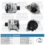 MEAT & DORIA Generaator 14V 5510144