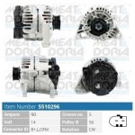 MEAT & DORIA Generaator 14V 5510296
