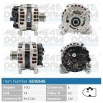 MEAT & DORIA Generaator 14V 5510545