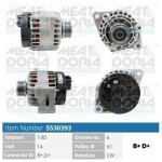 MEAT & DORIA Generaator 14V 5530393