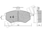 METELLI Piduriklotsi komplekt,  ketaspidur 22-0148-0