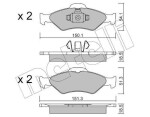 METELLI Piduriklotsi komplekt,  ketaspidur 22-0315-0