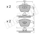 METELLI Piduriklotsi komplekt,  ketaspidur 22-0549-3