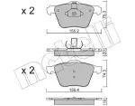 METELLI Piduriklotsi komplekt,  ketaspidur 22-0599-1