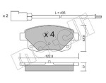 METELLI Piduriklotsi komplekt,  ketaspidur 22-0681-0