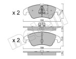 METELLI Piduriklotsi komplekt,  ketaspidur 22-0775-0