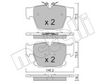 METELLI Piduriklotsi komplekt,  ketaspidur 22-1387-0