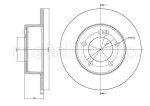 METELLI Тормозной диск 23-1386C