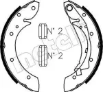 METELLI Piduriklotside komplekt 53-0023