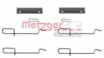 METZGER AUTOTEILE Lisakomplekt,  ketaspiduriklotsid 109-1125