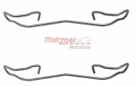 METZGER AUTOTEILE Lisakomplekt,  ketaspiduriklotsid 109-1187