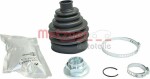 METZGER AUTOTEILE Kaitsekummikomplekt,  veovõll COMPETENCE KIT 751.103