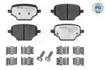 Piduriklotsi komplekt,  ketaspidur MEYLE-PD: Advanced performance and design. 025 207 6417/PD
