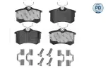  Piduriklotsi komplekt,ketaspidur MEYLE-PD: Advanced performance and design. 025 209 6117/PD