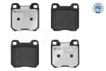 Piduriklotsi komplekt,  ketaspidur MEYLE-PD: Advanced performance and design. 025 210 5015/PD