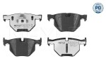 Piduriklotsi komplekt,  ketaspidur MEYLE-PD: Advanced performance and design. 025 212 8217/PD