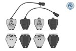 Piduriklotsi komplekt,  ketaspidur MEYLE-PD: Advanced performance and design. 025 214 5218/PD