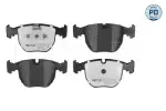 Piduriklotsi komplekt,  ketaspidur MEYLE-PD: Advanced performance and design. 025 214 8619/PD
