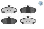 Piduriklotsi komplekt,  ketaspidur MEYLE-PD: Advanced performance and design. 025 215 1518/PD