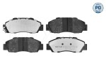 Piduriklotsi komplekt,  ketaspidur MEYLE-PD: Advanced performance and design. 025 216 5118/PD