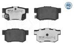Piduriklotsi komplekt,  ketaspidur MEYLE-PD: Advanced performance and design. 025 217 1914/PD
