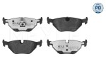Piduriklotsi komplekt,  ketaspidur MEYLE-PD: Advanced performance and design. 025 219 3417/PD