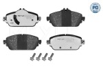 Piduriklotsi komplekt,  ketaspidur MEYLE-PD: Advanced performance and design. 025 220 3119/PD