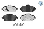 Piduriklotsi komplekt,  ketaspidur MEYLE-PD: Advanced performance and design. 025 220 3219/PD