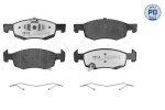 Piduriklotsi komplekt,  ketaspidur MEYLE-PD: Advanced performance and design. 025 221 4317/PD