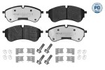 Piduriklotsi komplekt,  ketaspidur MEYLE-PD: Advanced performance and design. 025 221 4721/PD