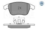 Piduriklotsi komplekt,  ketaspidur MEYLE-PD: Advanced performance and design. 025 222 6920/PD