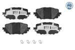 Piduriklotsi komplekt,  ketaspidur MEYLE-PD: Advanced performance and design. 025 222 7115/PD