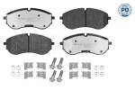 Piduriklotsi komplekt,  ketaspidur MEYLE-PD: Advanced performance and design. 025 224 9320/PD