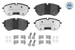Piduriklotsi komplekt,  ketaspidur MEYLE-PD: Advanced performance and design. 025 226 4420/PD