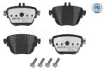 Piduriklotsi komplekt,  ketaspidur MEYLE-PD: Advanced performance and design. 025 227 9217/PD