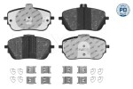 Piduriklotsi komplekt,  ketaspidur MEYLE-PD: Advanced performance and design. 025 229 8819/PD
